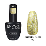 Гель лак ENVY Golden Sand 02, 10мл