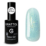 Grattol Rubber Base Glitter 17     9