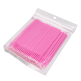 Микробраши в мягкой упаковке розовые 2мм, 100 штук