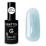 Grattol Rubber Base Glitter 15     9