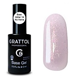 Grattol Rubber Base Glitter 14     9