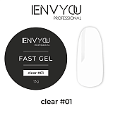 Fast Gel ENVY 01 Clear, 30��
